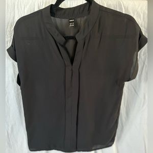 Simple black blouse (XS)